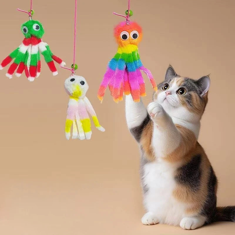 Hanging Octopus Cat Toys