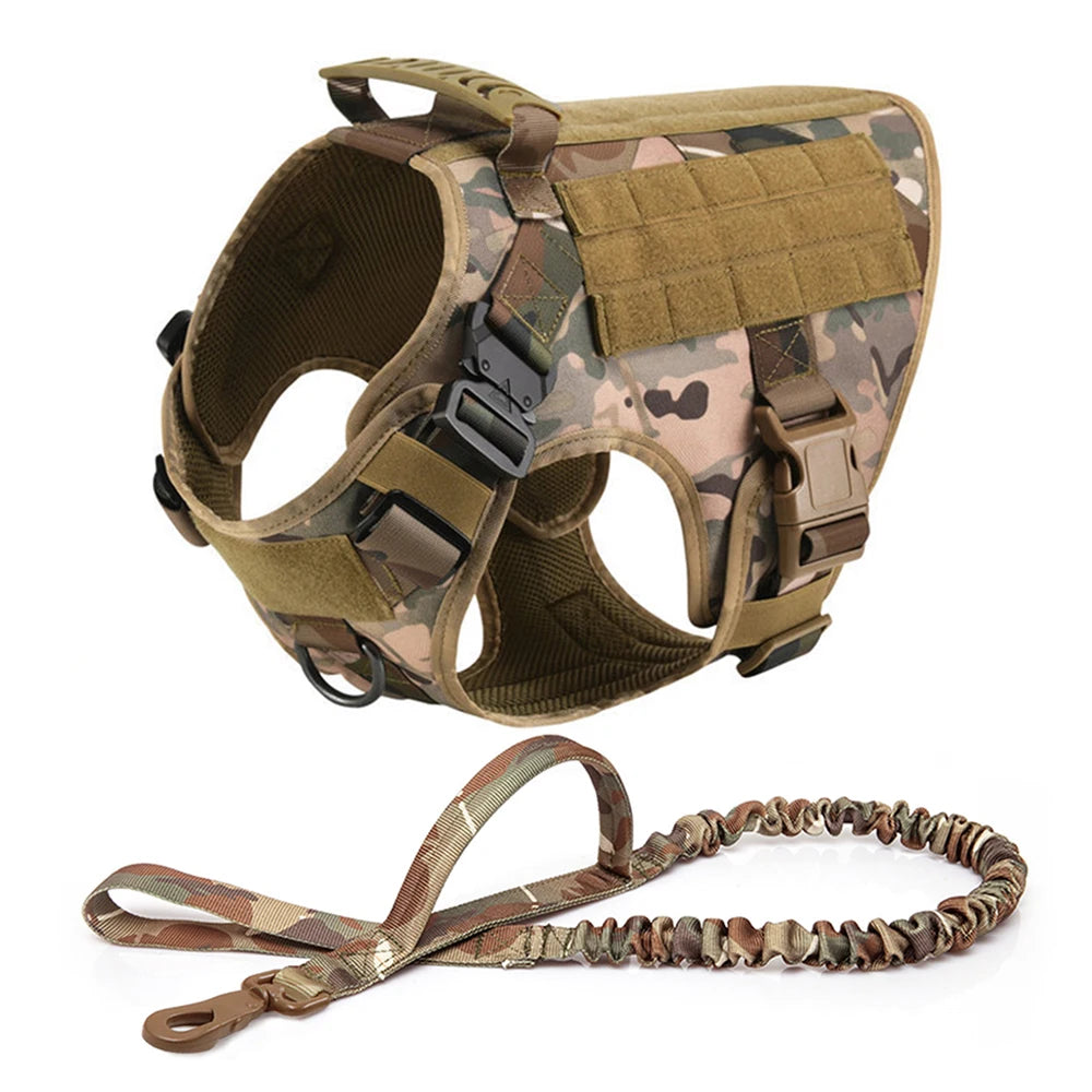 Tactical Dog Harness Leash