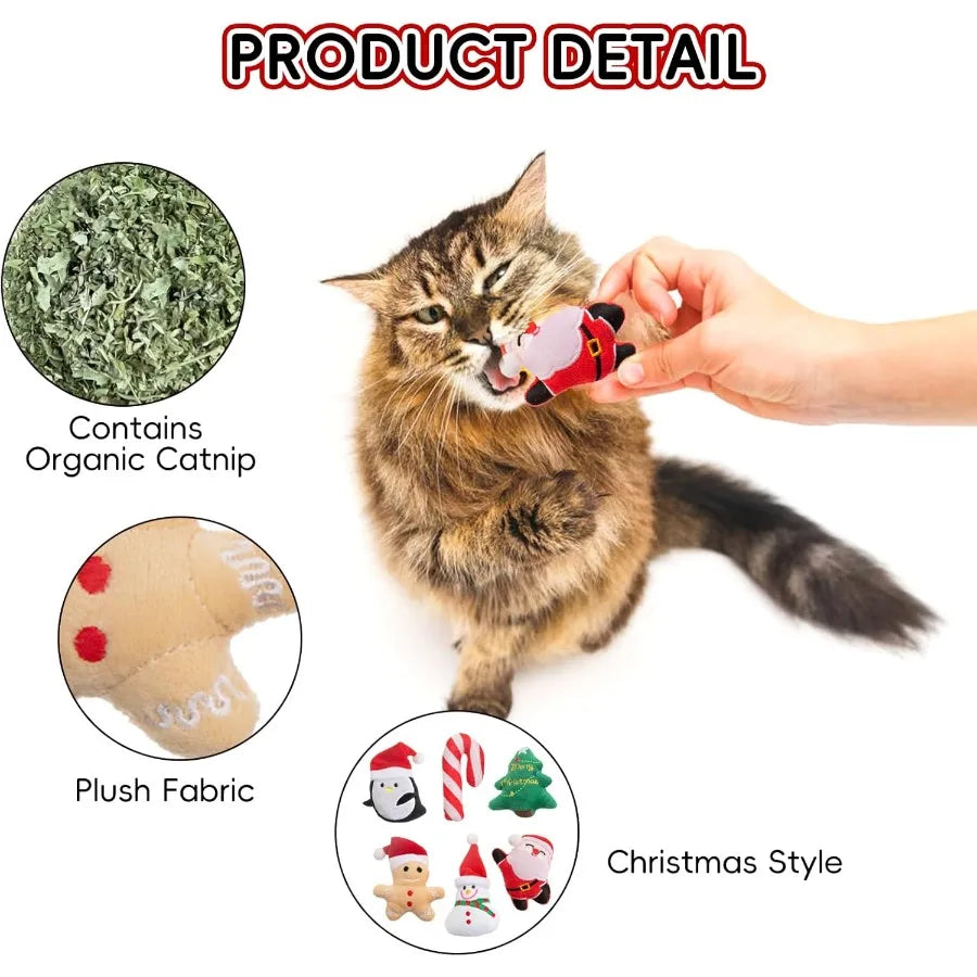 Christmas Catnip Toy Indoor