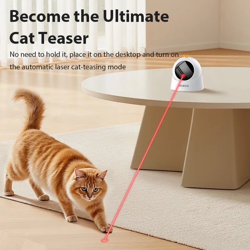 ROJECO Automatic Cat Laser Toy Interactive 360°