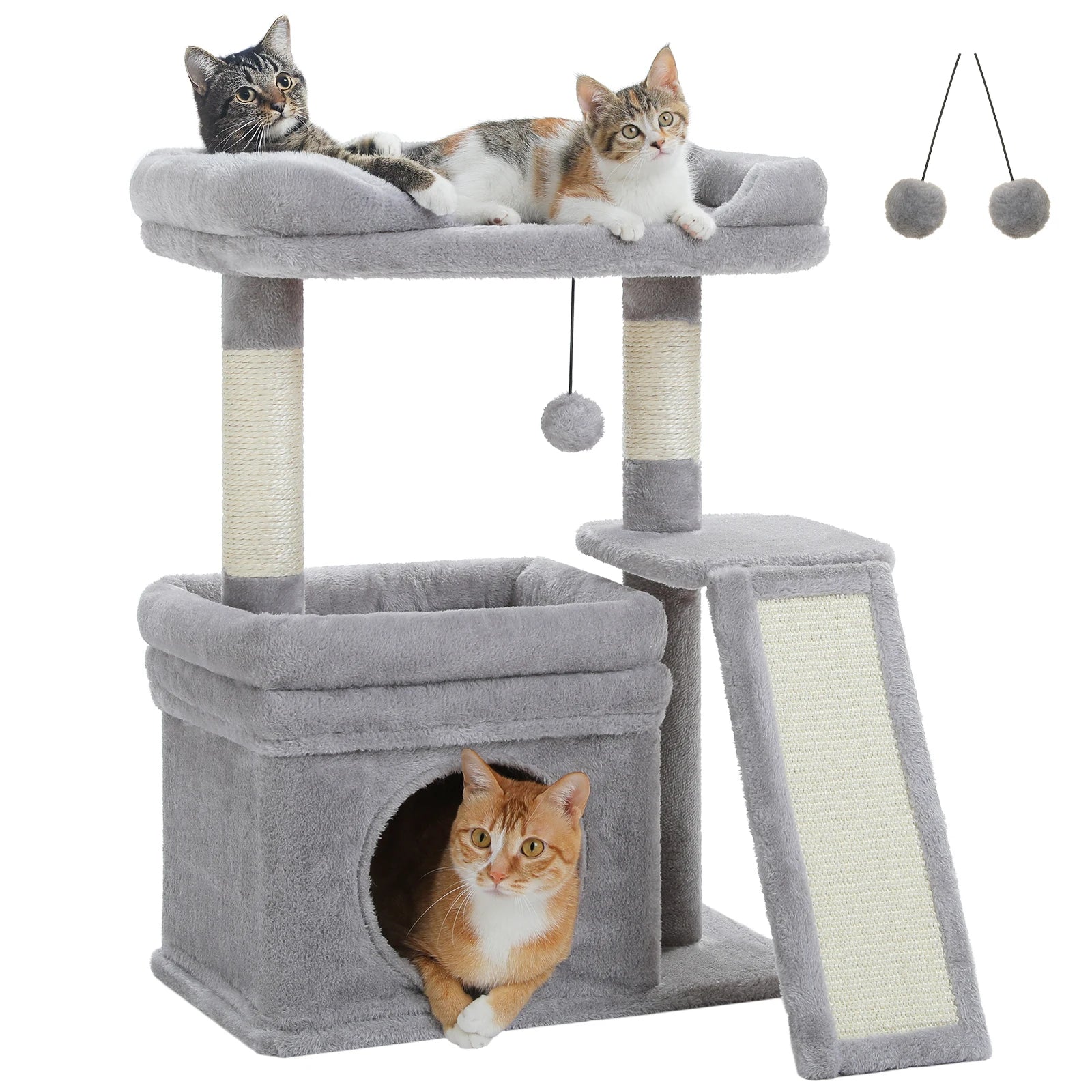 Small Cat Tree for Indoor Cat Tower o