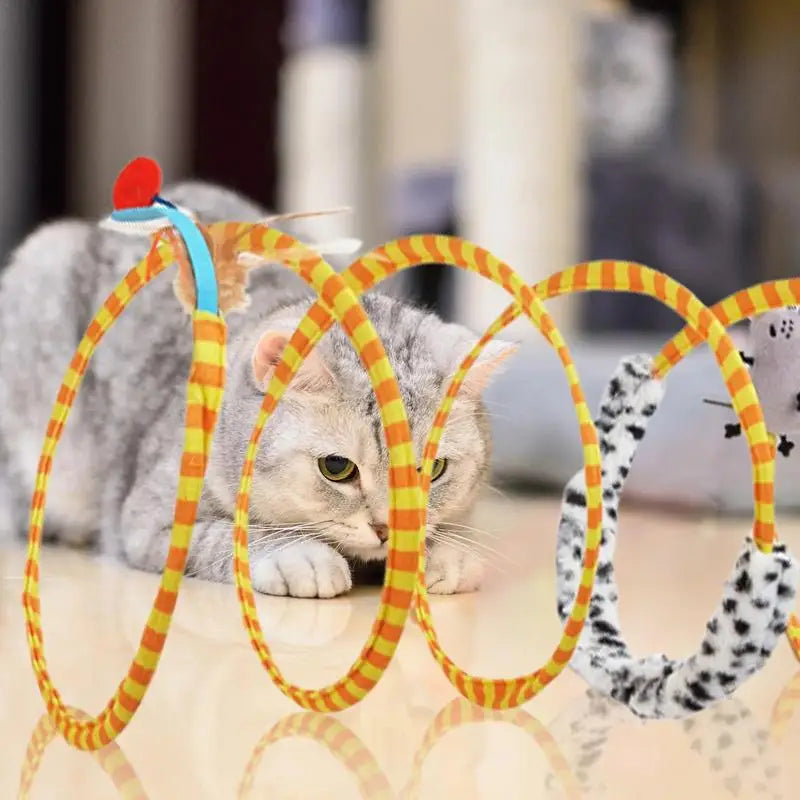 Cat Spring Toys Multifunctional C