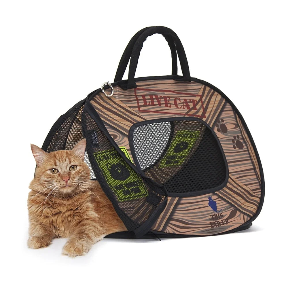 Collapsible Lightweight Cat Carrier