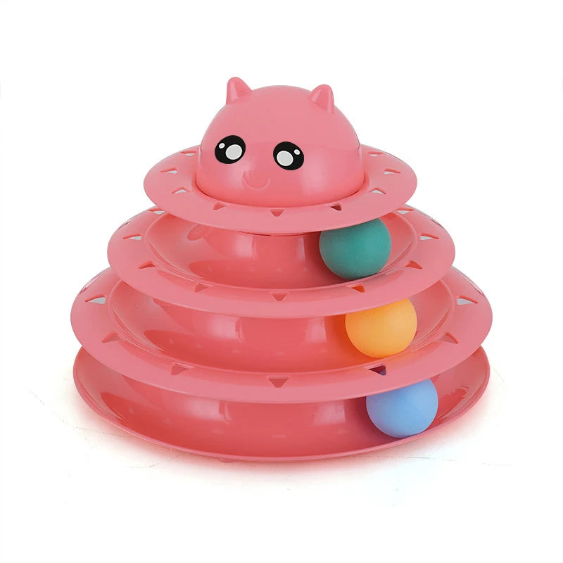 Interactive Toy For Cats Pet toy Paw Toy Katten Speelgoed Tower Cat Accessories Smart Pets Toy Jouet Pour Chat Supplies