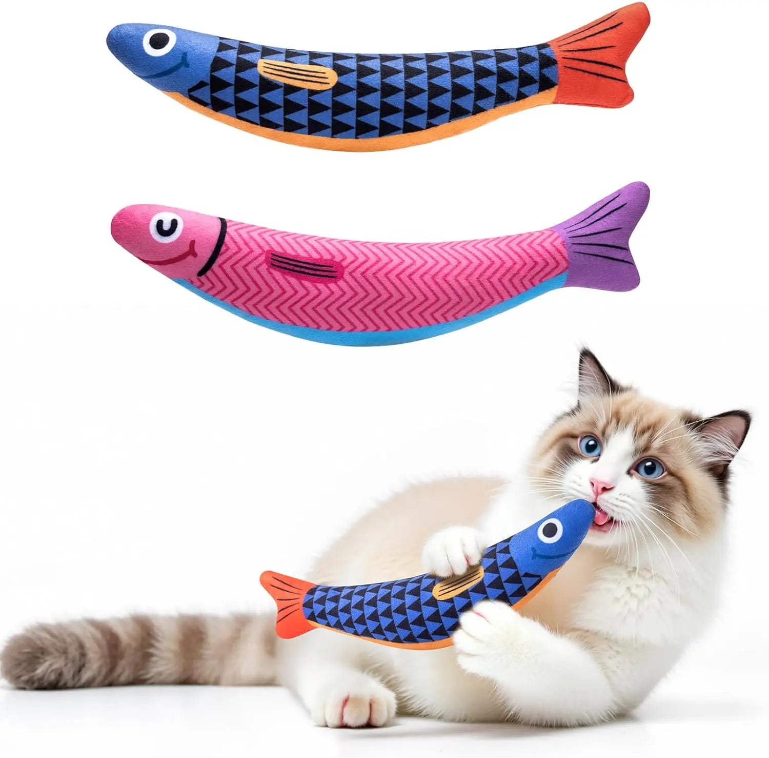 Catnip Fish Toy