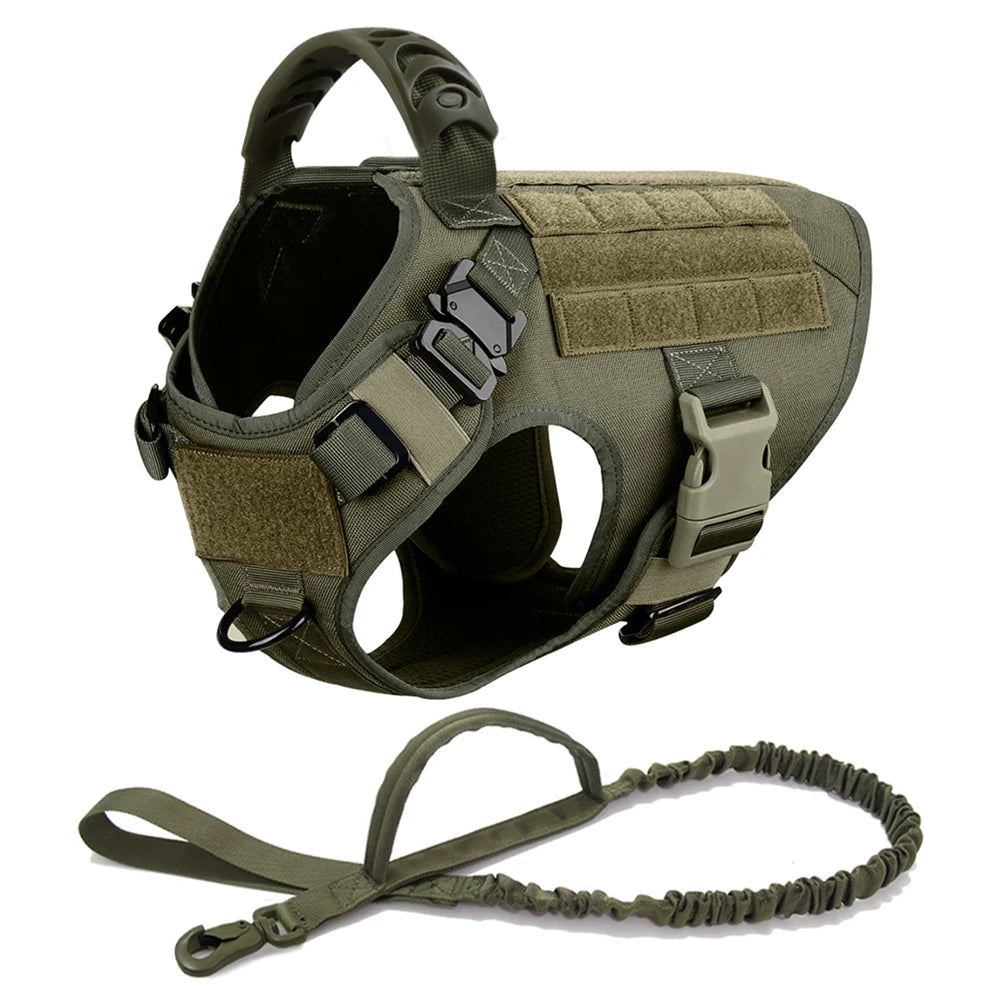 Tactical Dog Harness Leash