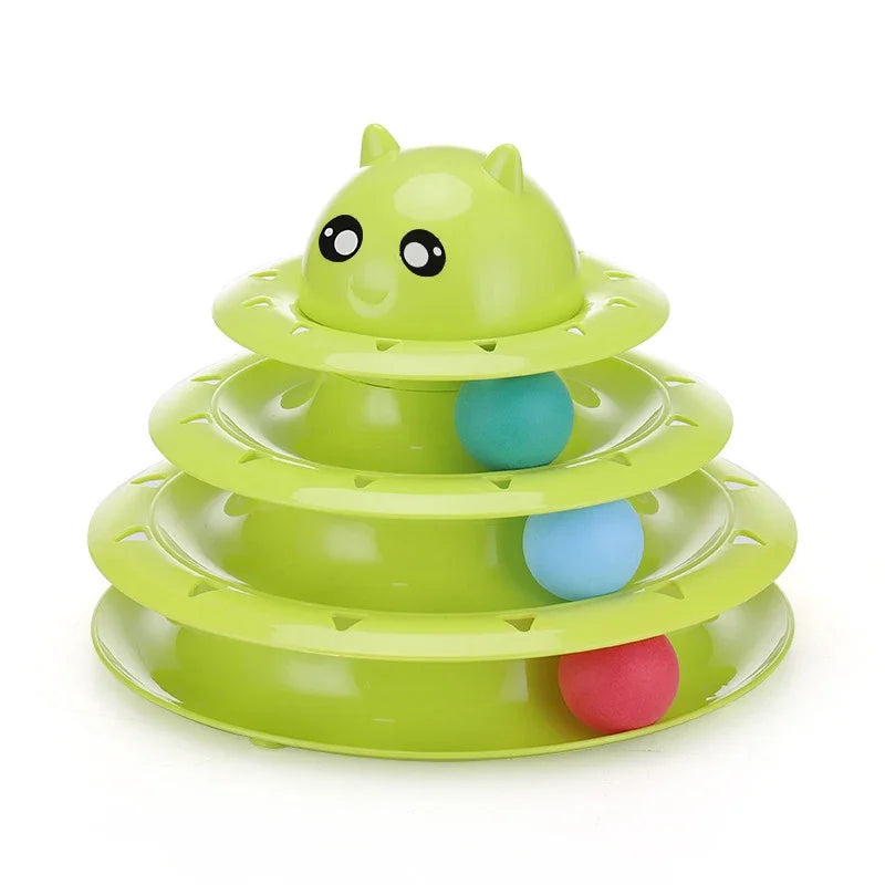 Interactive Toy For Cats Pet toy Paw Toy Katten Speelgoed Tower Cat Accessories Smart Pets Toy Jouet Pour Chat Supplies