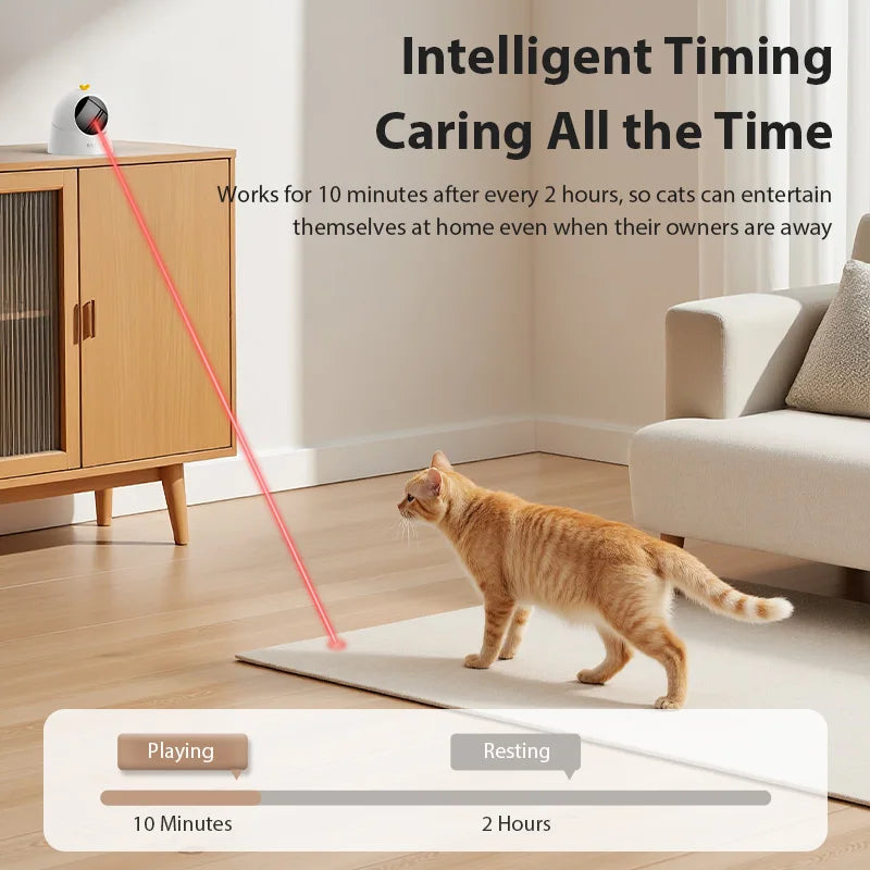 ROJECO Automatic Cat Laser Toy Interactive 360°