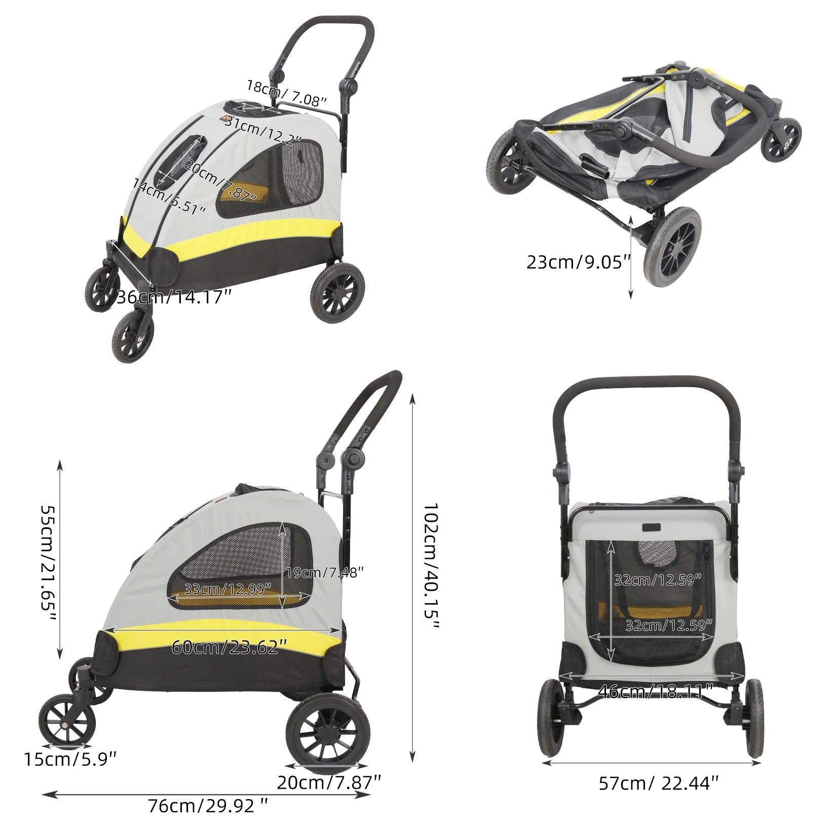 Premium Dog Stroller