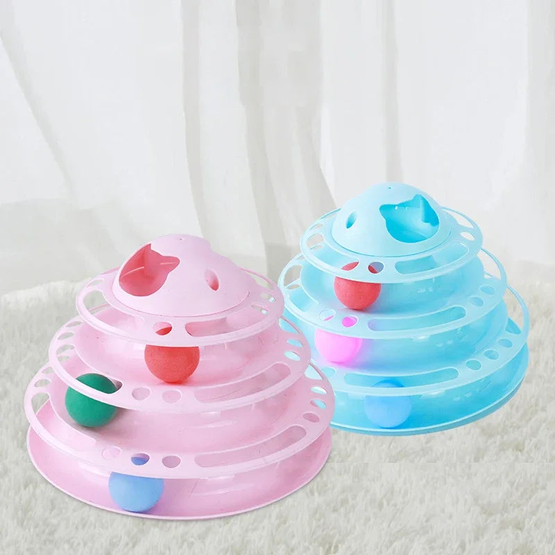 Interactive Toy For Cats Pet toy Paw Toy Katten Speelgoed Tower Cat Accessories Smart Pets Toy Jouet Pour Chat Supplies