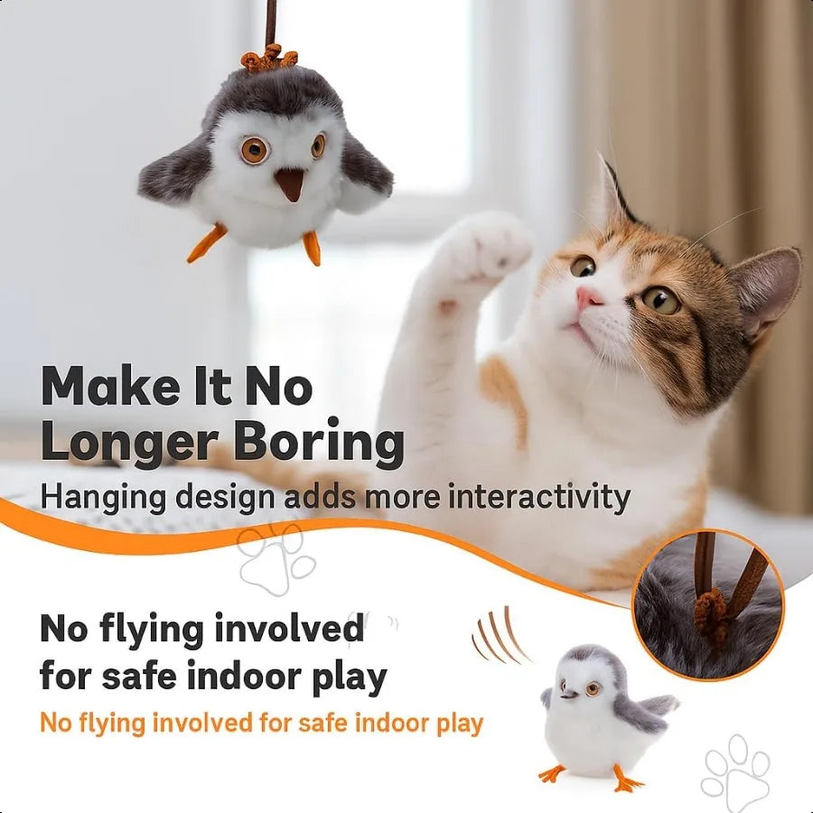 Flapping Bird Cat Toy