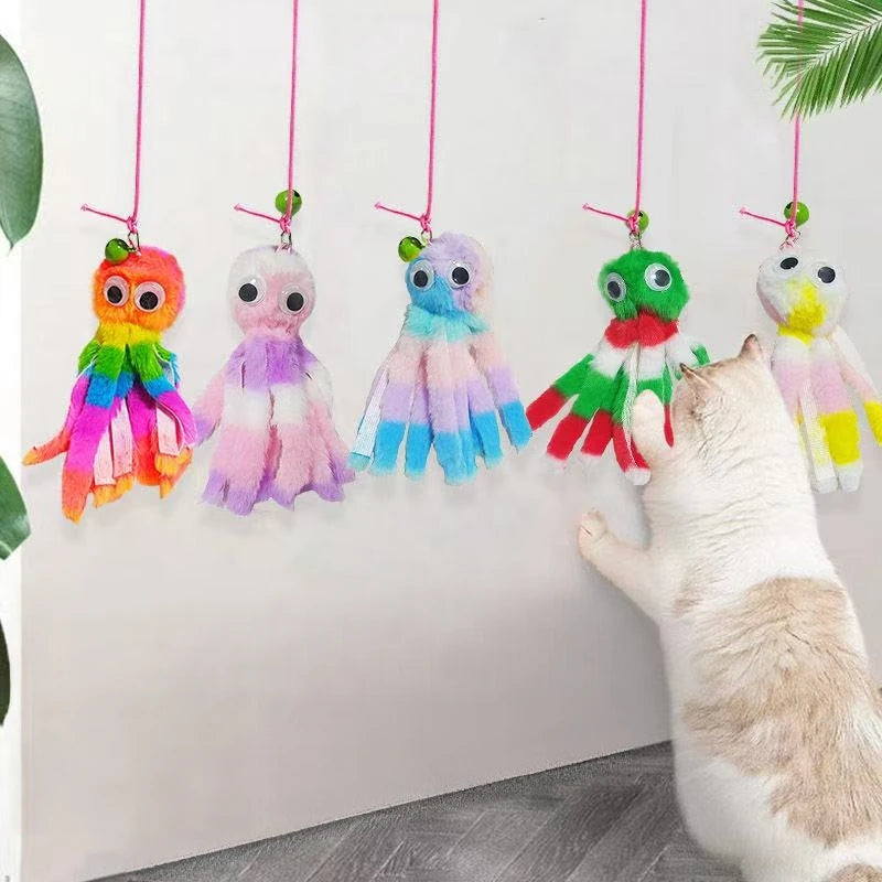 Hanging Octopus Cat Toys