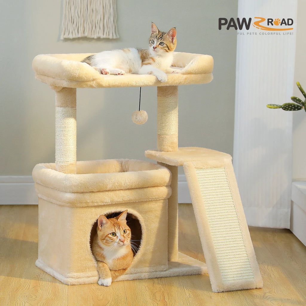 Small Cat Tree for Indoor Cat Tower o
