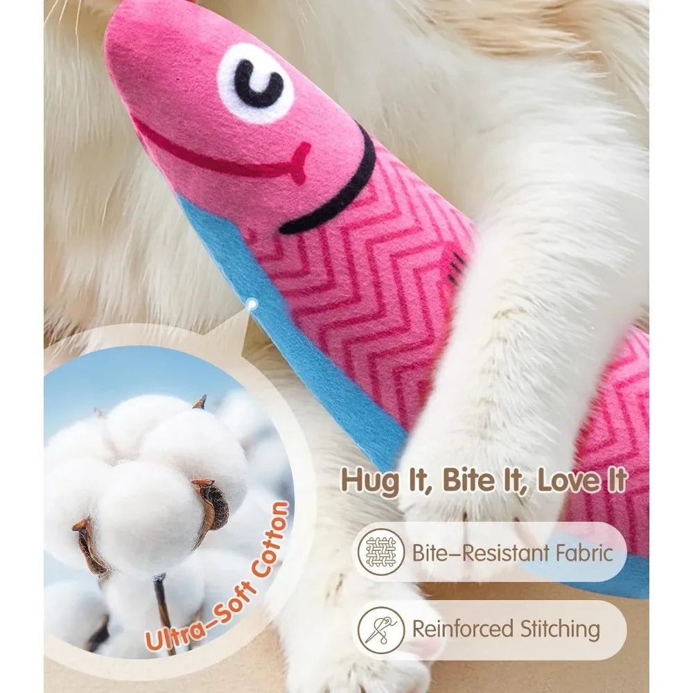 Catnip Fish Toy