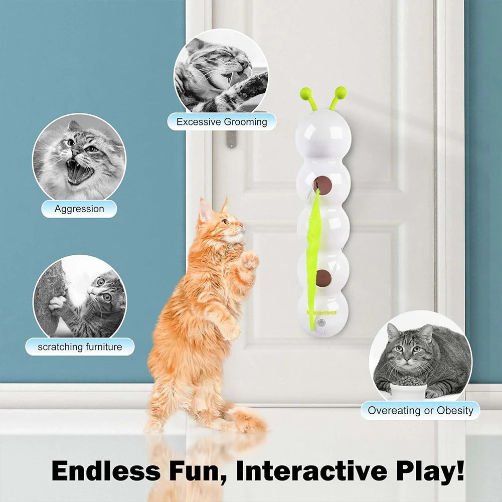 Caterpillar Teasing Cat Toy