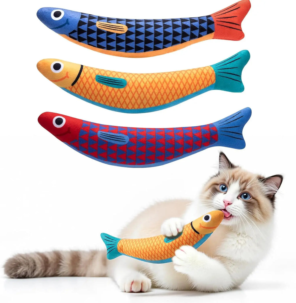Catnip Fish Toy
