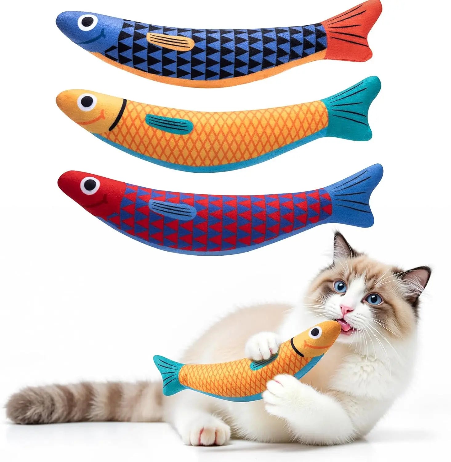 Catnip Fish Toy