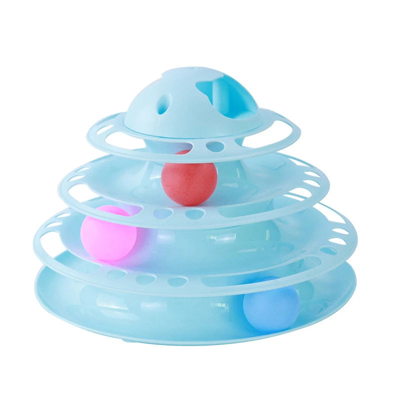 Interactive Toy For Cats Pet toy Paw Toy Katten Speelgoed Tower Cat Accessories Smart Pets Toy Jouet Pour Chat Supplies