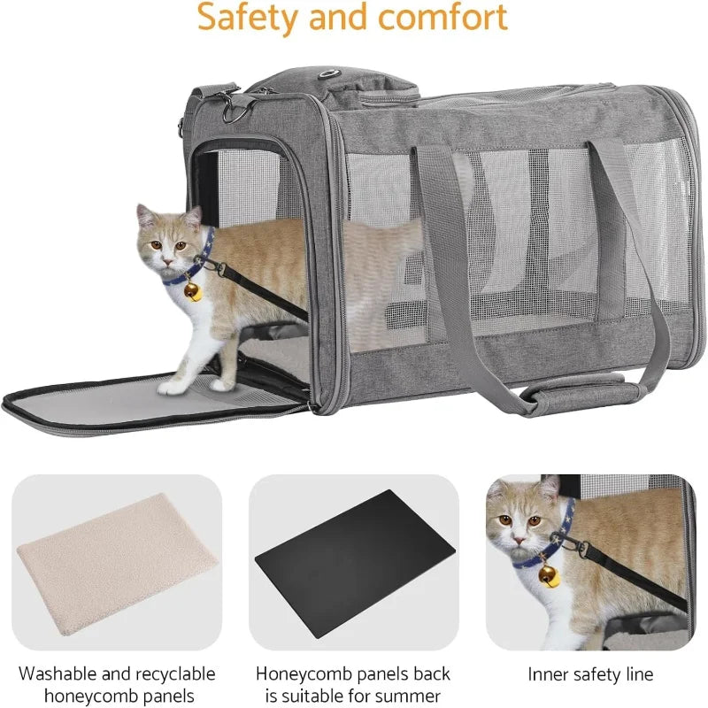 Airline Approved Pet Carrier for Cats Dogs