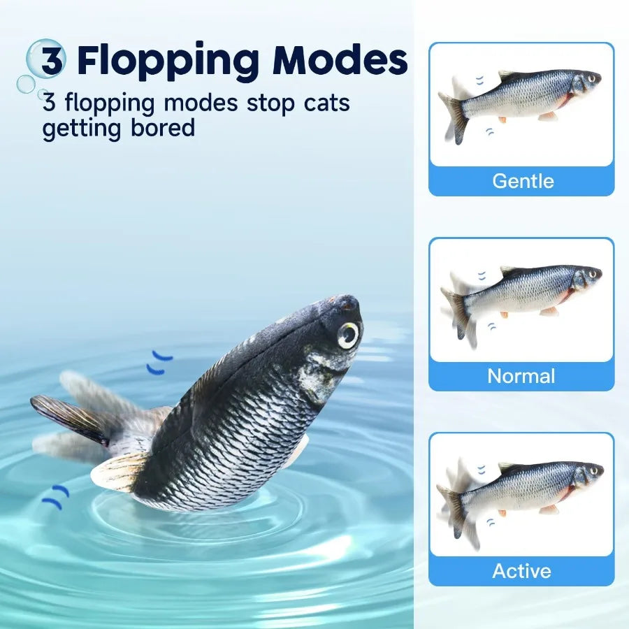 Cat Toys Flopping Fish