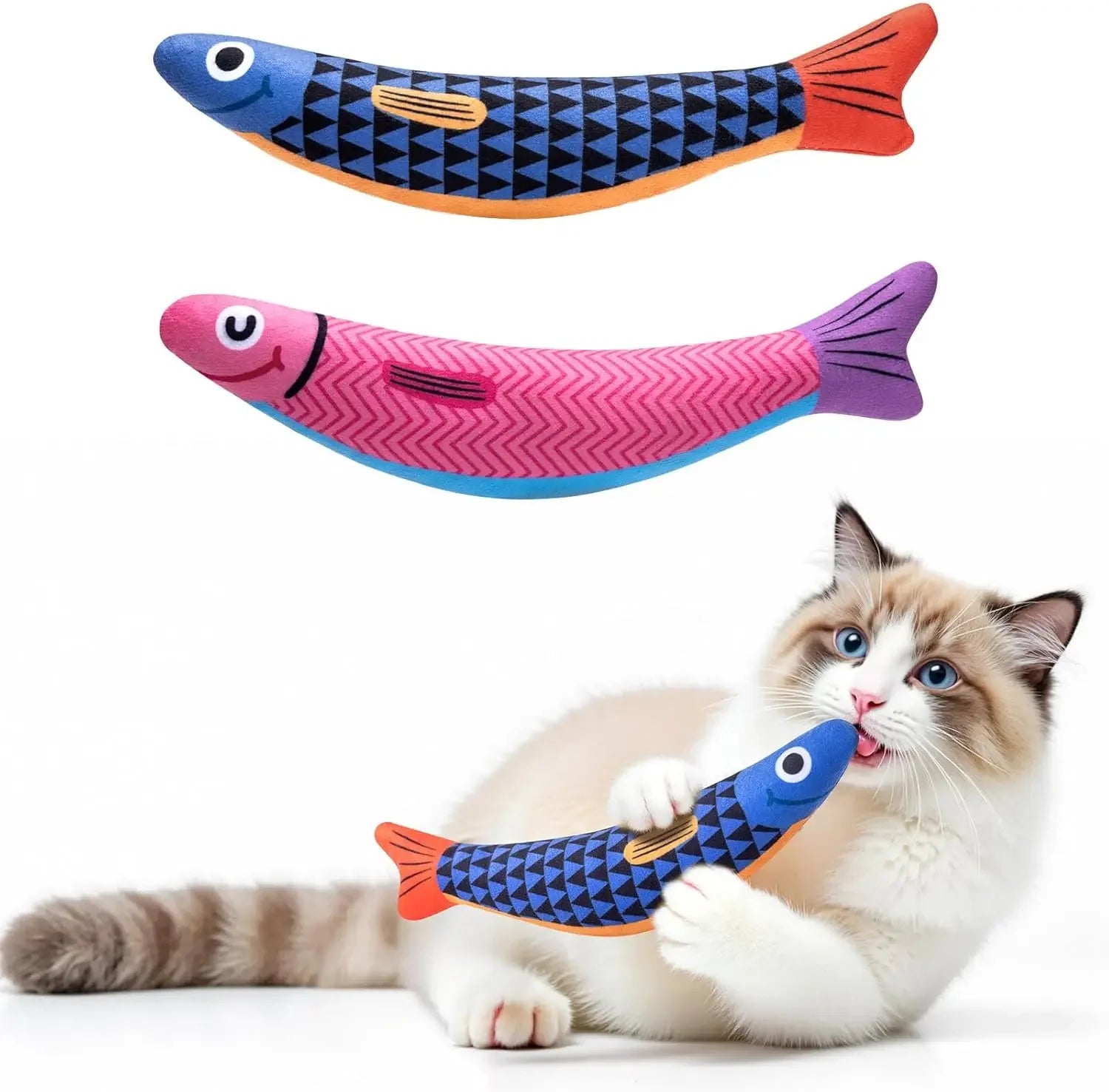 Catnip Fish Toy