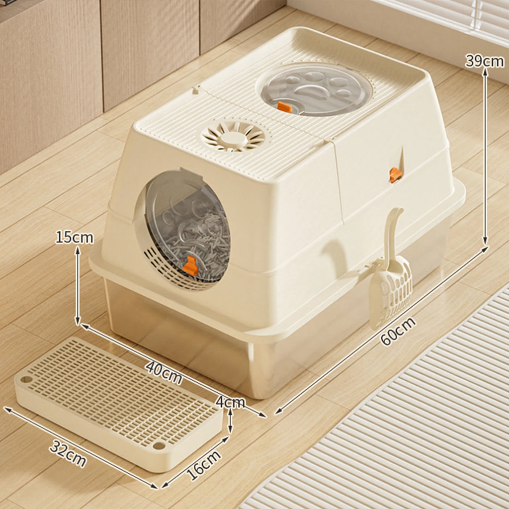 Stainless Steel Litter Box w