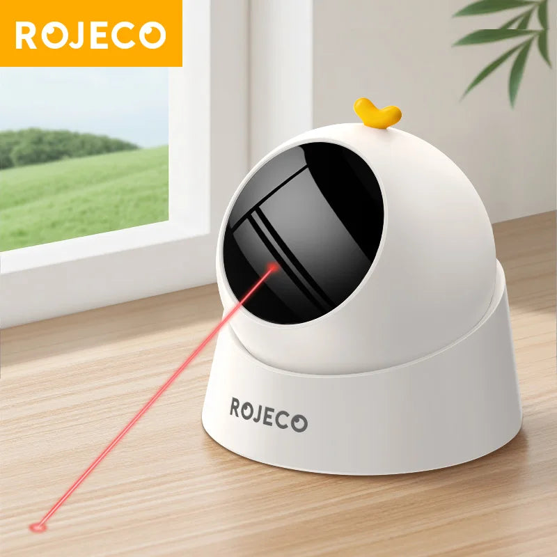 ROJECO Automatic Cat Laser Toy Interactive 360°